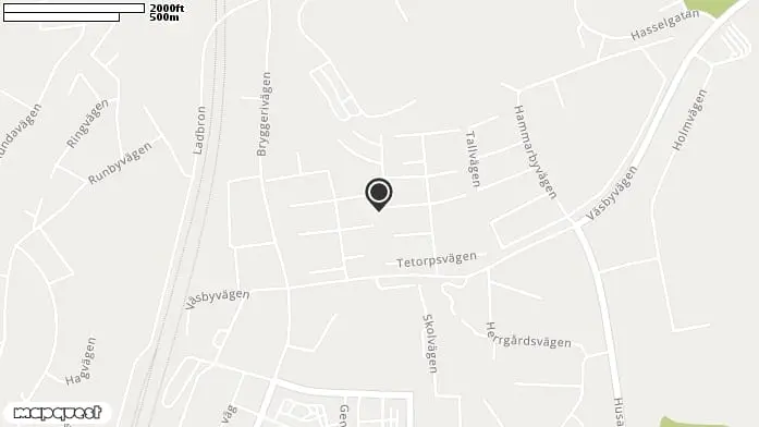 Lekplats Väsbyskogen, Stora Wäsby i Upplands Väsby