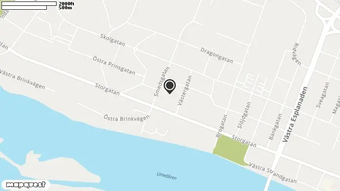 Lekplats Väst på stan i Umeå