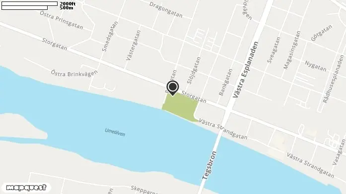 Lekplats Väst på stan i Umeå