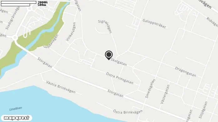 Lekplats Väst på stan i Umeå