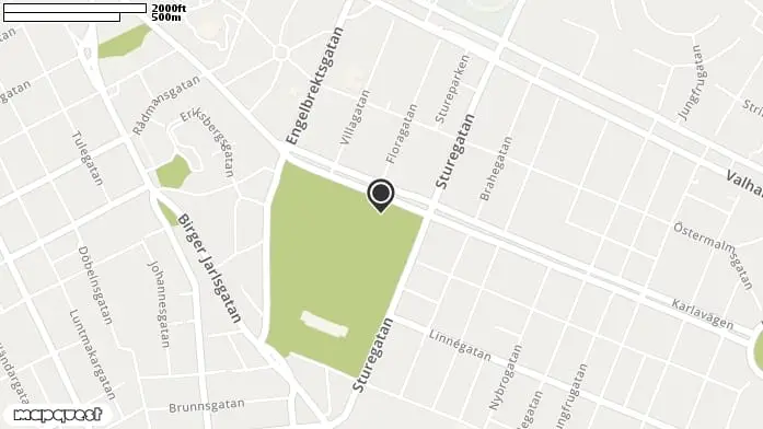 Lekplats Villastaden, Östermalm i Stockholm
