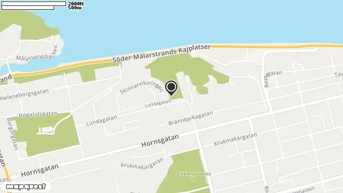 Lekplats Zinkensdamm, Södermalm i Stockholm