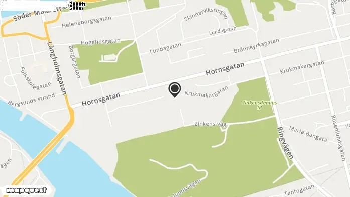 Lekplats Zinkensdamm, Södermalm i Stockholm