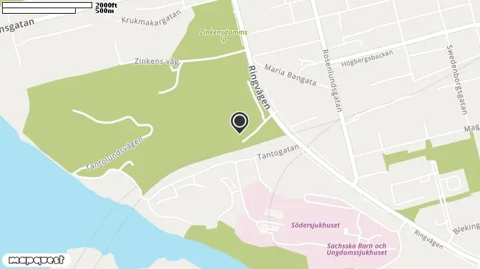 Lekplats Zinkensdamm, Södermalm i Stockholm