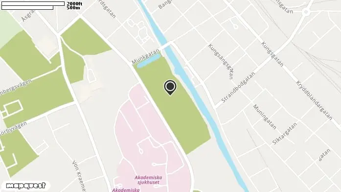 Lekskeppet Zanzibar Industristaden, Centrum i Uppsala