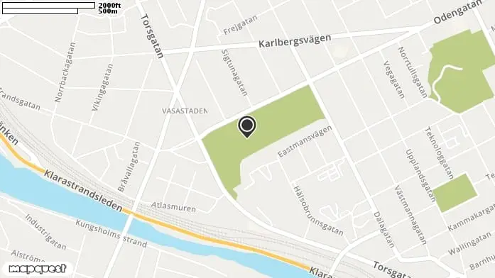 Parklek Vasaparken Sabbatsberg, Vasastaden i Stockholm