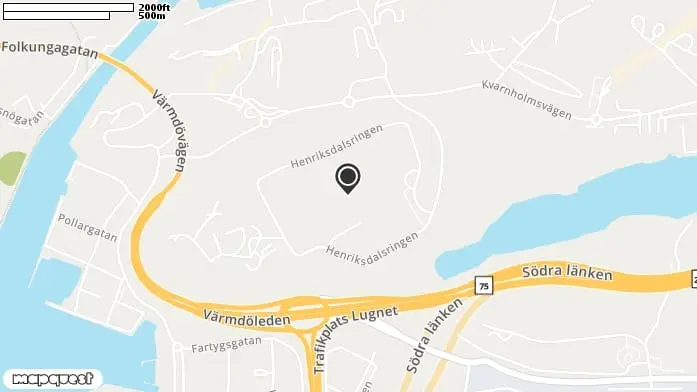 Piratparken Finnboda, Henriksdal i