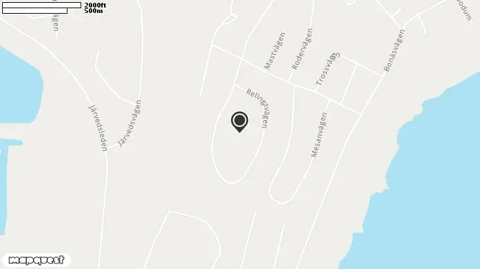 Relingsvägens lekpark Bonässund i Arnäs distrikt