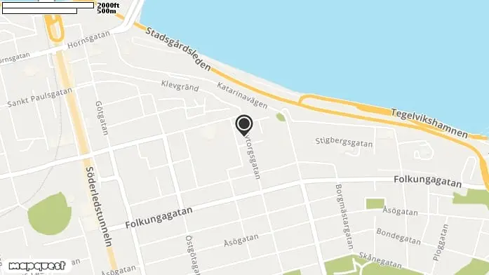 Sandbacksparkens lekplats Södermalm i Stockholm