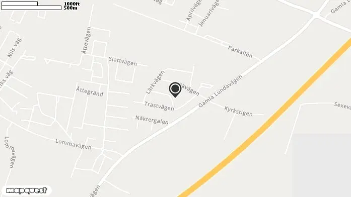 Skånelekan Åretruntbyn, Stavrahusen i Hjärup