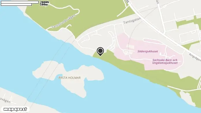 Sockerskålen Zinkensdamm, Södermalm i Stockholm