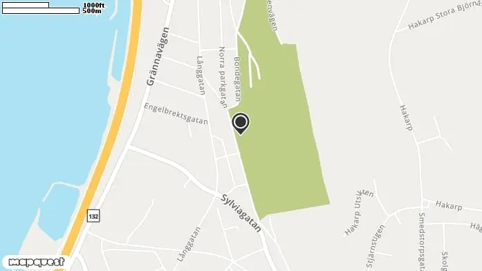 Stadsparken Lunden, Norr i Huskvarna
