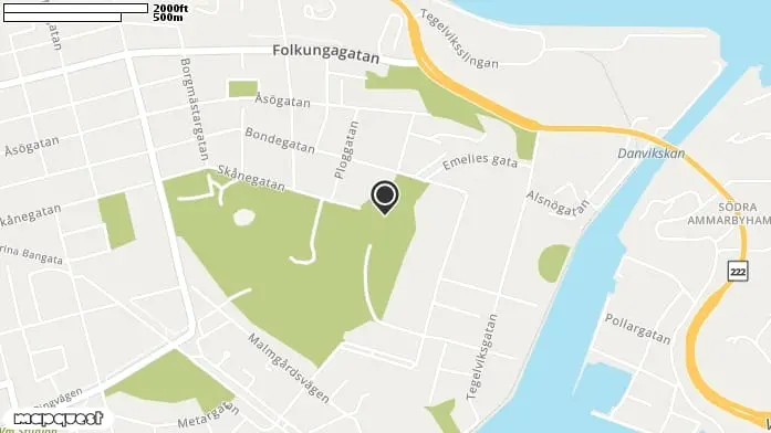 Tengdalhl lekplats Danvikstull, Södermalm i Stockholm