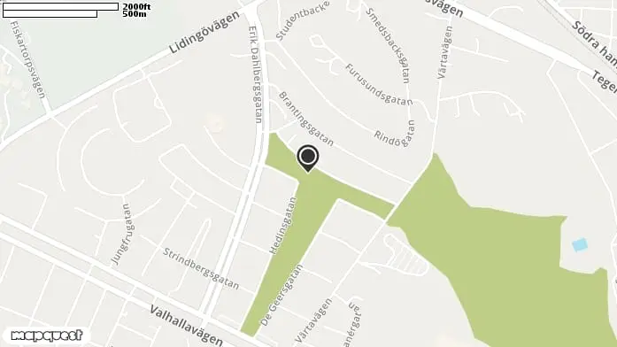 Tessinparkens parklek Gärdeshöjden, Ladugårdsgärdet i Stockholm
