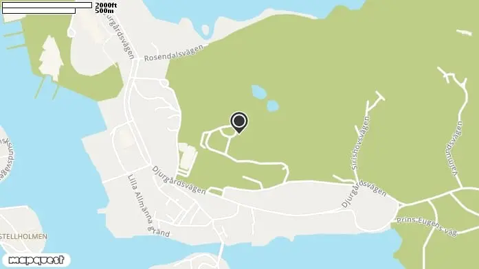 Trojeborgen Djurgårdsstaden, Djurgården i Stockholm